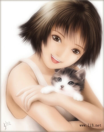 la mangas et son chatons