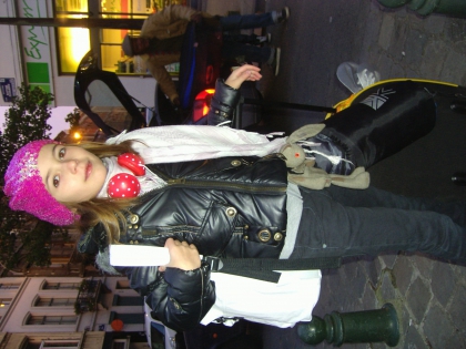 Moi partant por les classes vertes