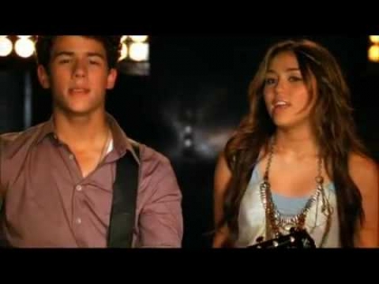 Miley Cyrus et Nick Jonas