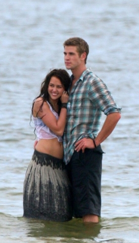 Miley cyrus et son petit copain