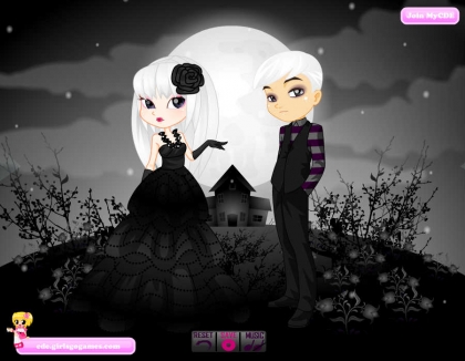 Le couple gothique!!!