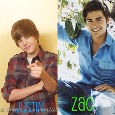 Zac Efron vs Justin Bieber!!!