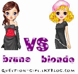 Blonde ou Brune?
