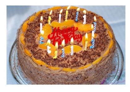 votre gateau d'anniversaire