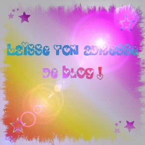                                                  Adresse blog