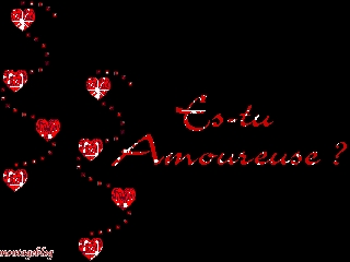 es-tu amoureuse ?