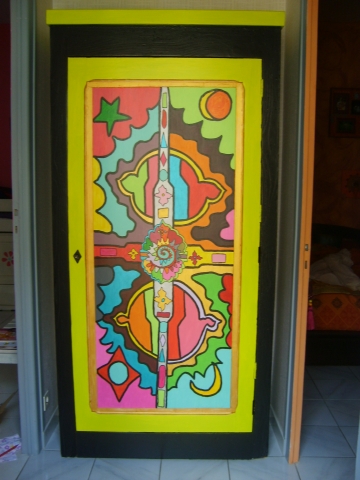 meuble que ma maman a  peint 