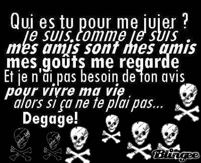 qui tes pour me juger