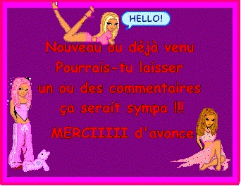 lache tes com's � devien ma copine de blog!!!