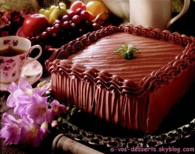 gateau en chocolat