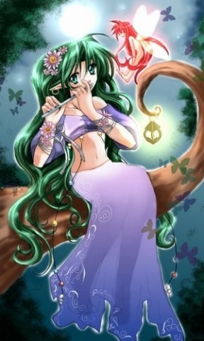 mangas dans un arbre