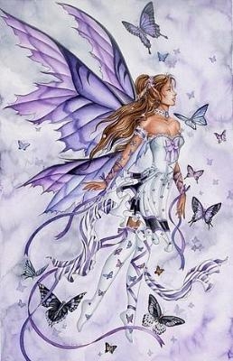 mangas avec papillon