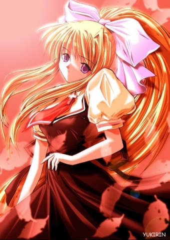 belle mangas blondinette