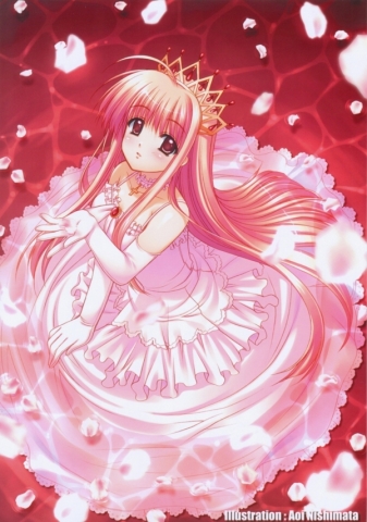 mangas princesse en rose