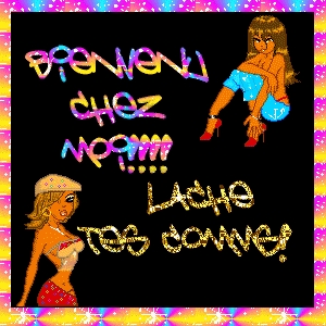 bienvenue chez moi!!