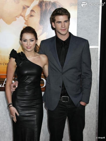 Miley Cyrus et Liam Hemsworth