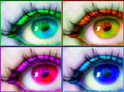 de qel couleur sont tes yeux 