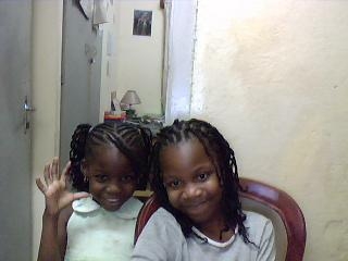 moi et ma zincou moi brune et elle noir