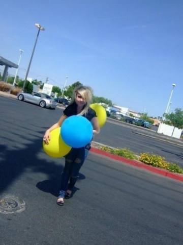 mWa +les ballons...AMEL-XD-FLIKA...