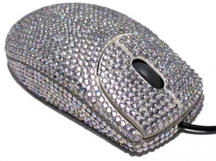 souris en diamants