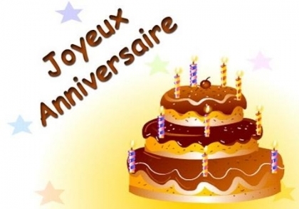 joyeuse anniversaire