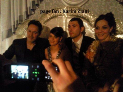 Anther YAHIA et sa femme Karima ZIANI