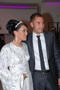 Mourad MEGHNI et sa femme