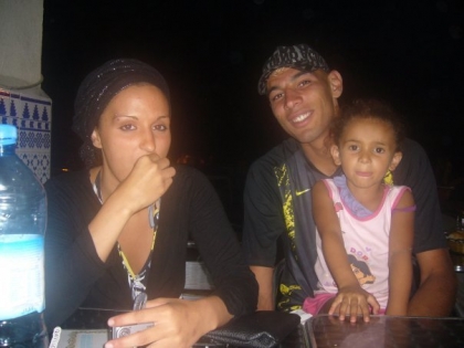 Fawzi CHAOUCHI et sa fiencé FATIHA