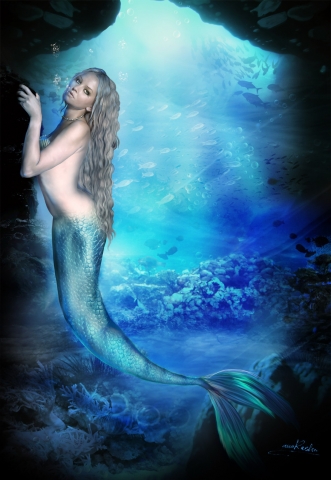 voila ma belle sireine elle belle