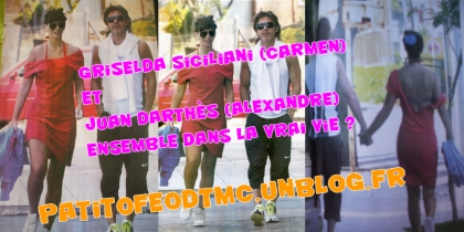 Griselda Siciliani et Juan Dart�s sortes ensemble!!!!!!!!!