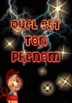 Quel est ton prnom