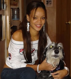 Rihanna et son tit chein tt mimi