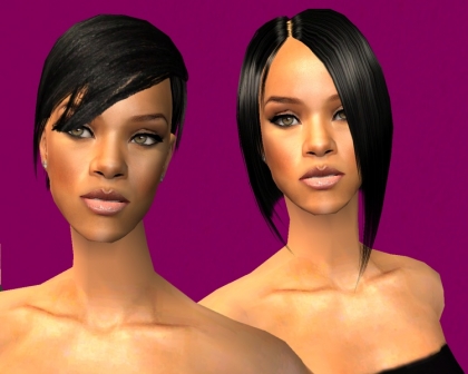 Rihanna take a boy en sims2