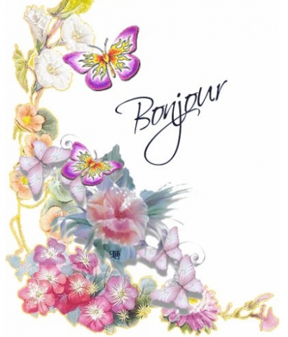 bonjour les copines***