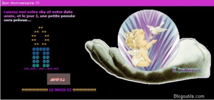 bonne anniversaire