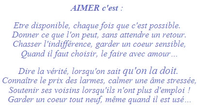 aimer c'est !!!!!!!