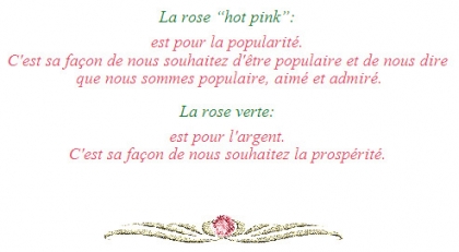 les roses