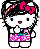hello kitty gothique