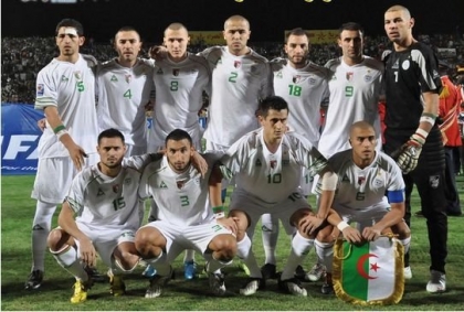 les joueurs de notre équipe nationale d'algérie