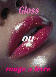 ROUGE A LEVRE OU GLOSS ??