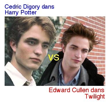 Vous pr�f�rer Robert Patinson dans Twilight ou dans Harry Potter?