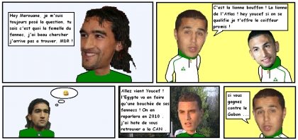 REDICULE devant  l'ALGERIE