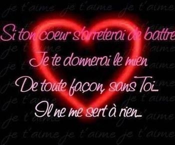 sans toi ma vie n'est rien?