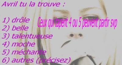 ke pensez vous de .......!?