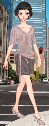 Yasmine en ballade  New York