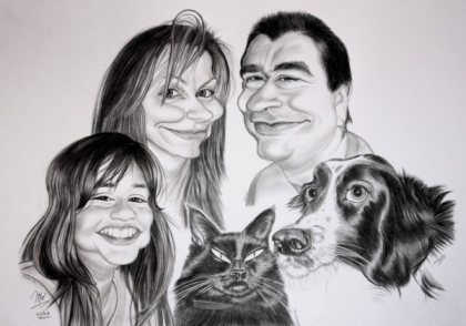 ma famille en dessin