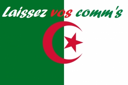 laissser des coms pour l'algerie !!
