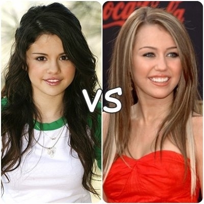 selena gomez VS miley cyrus