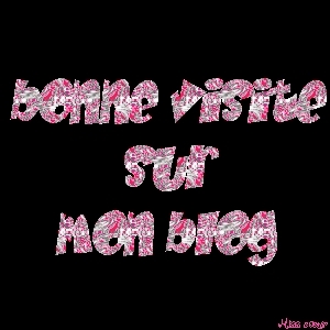 Bonne visite dans mon blog 