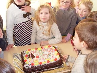 mon anniversaire  l'cole